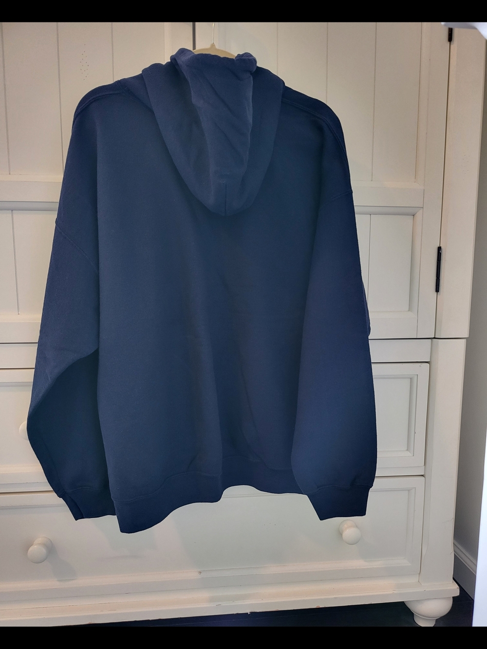 Gildan XL Navy Atlanta Georgia Graphic Hoodie - Picture 3 of 4